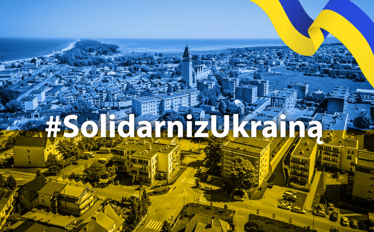 Gmina Władysławowo solidarna z Ukrainą