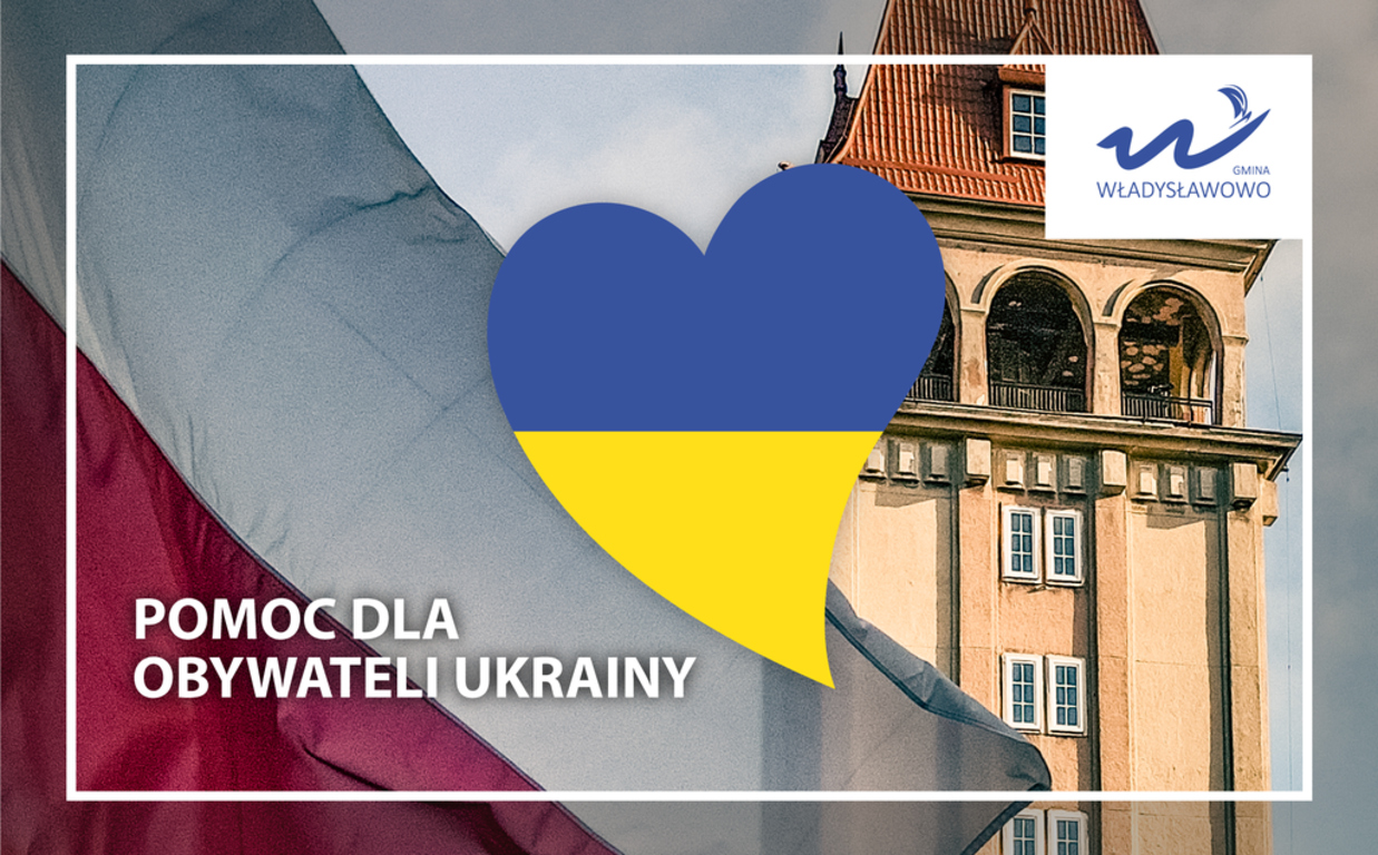 Pomoc dla obywateli Ukrainy - baner