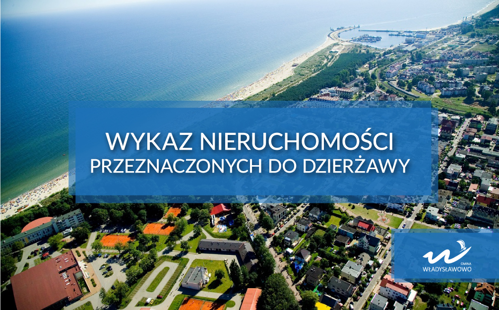 Wykaz nieruchomości przeznaczonych do dzierżawy - baner Wykaz nieruchomości przeznaczonych do dzierżawy - baner