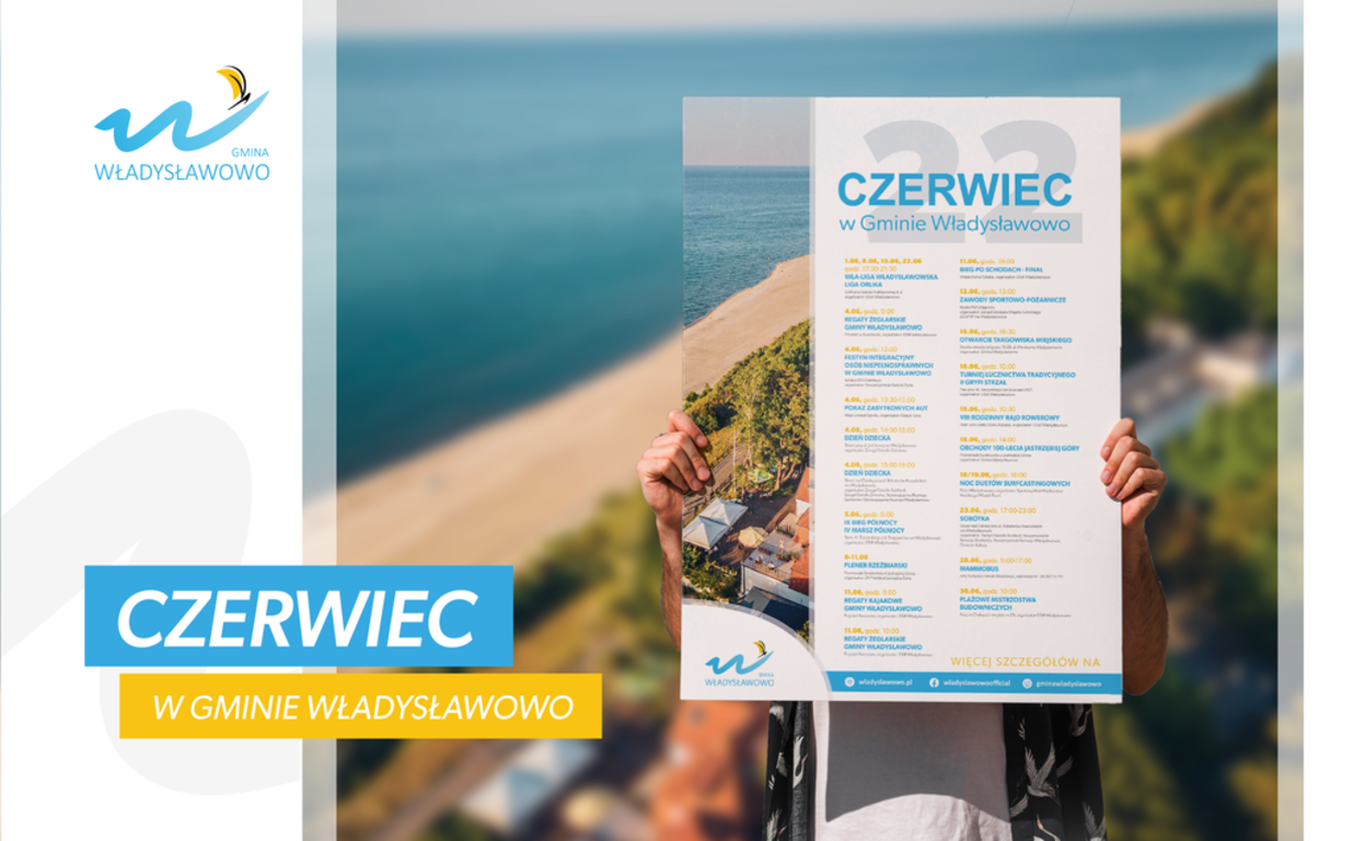 Czerwiec w Gminie Władysławowo - baner 