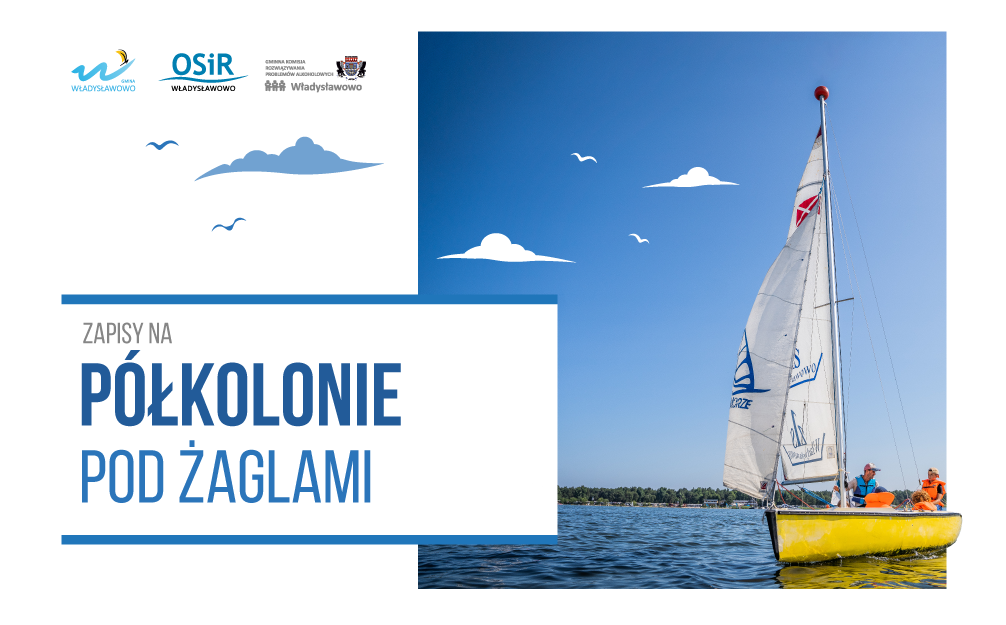 Półkolonie pod Żaglami - baner