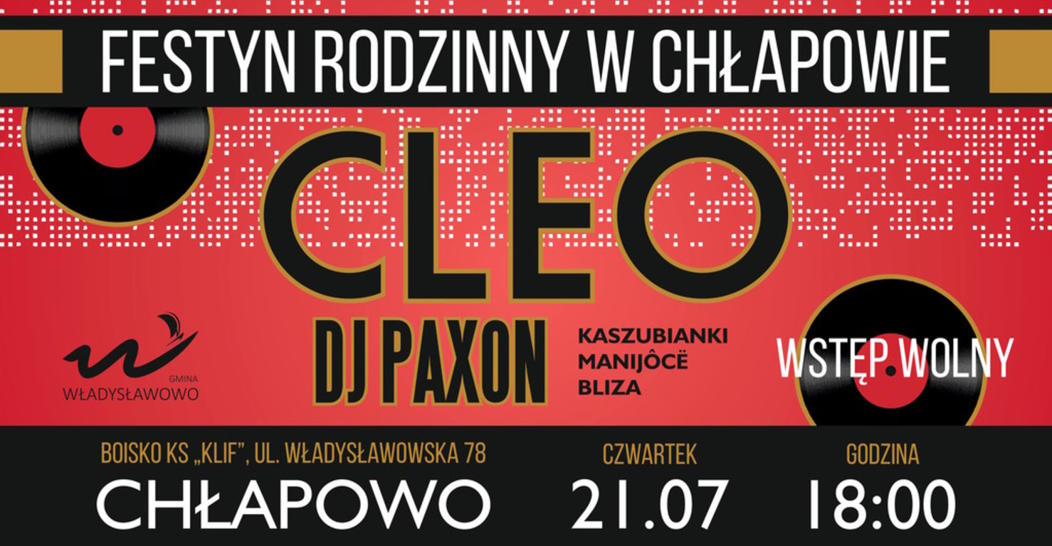 Festyn Rodzinny w Chłapowie - CLEO (koncert)