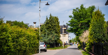 Nowe lampy na ul. Klifowej w Jastrzębiej Górze