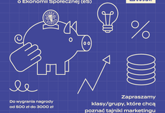 Konkurs na kampanię młodzieżową o Ekonomii Społecznej - plakat