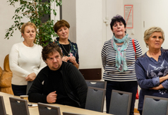 Otwarcie wystawy prac snycerskich Zdzisława Szczygielskiego - zdjęcia 8