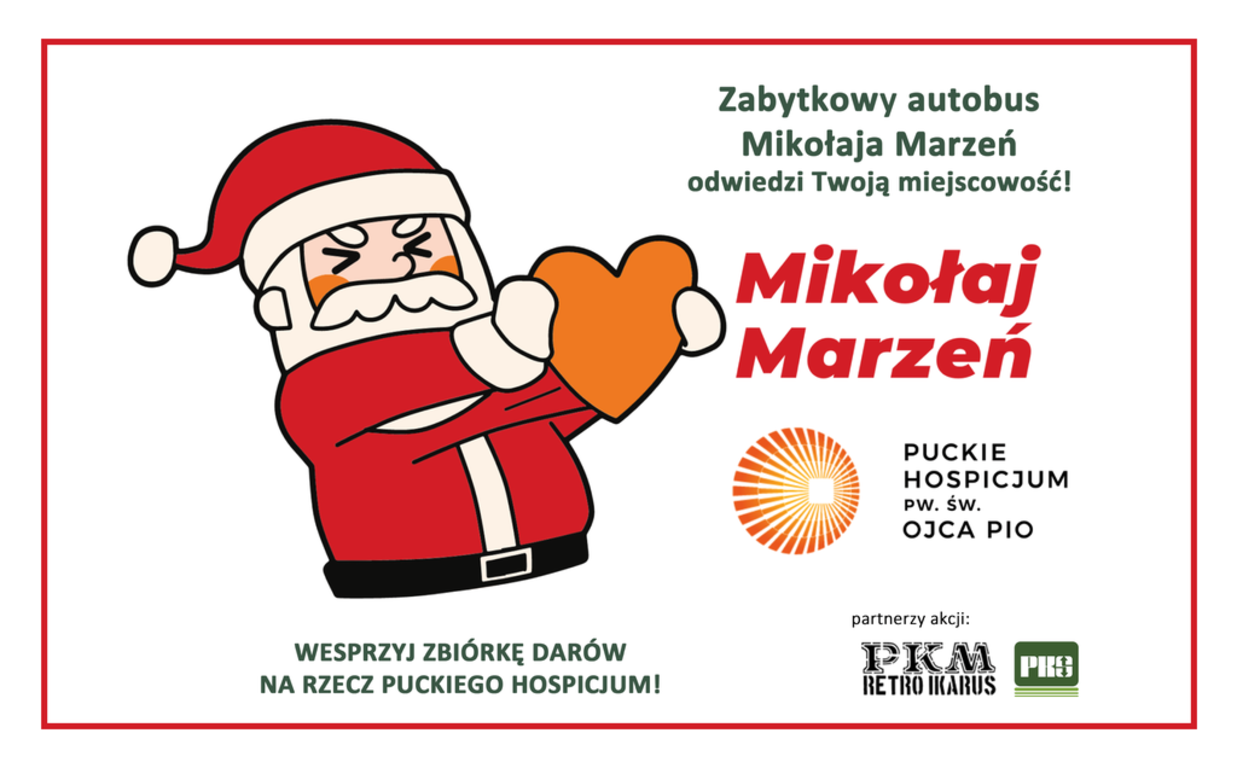 Zabytkowy Autobus Mikołaja Marzeń - baner