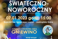 Koncert noworoczny w Jastrzębiej Górze - plakat