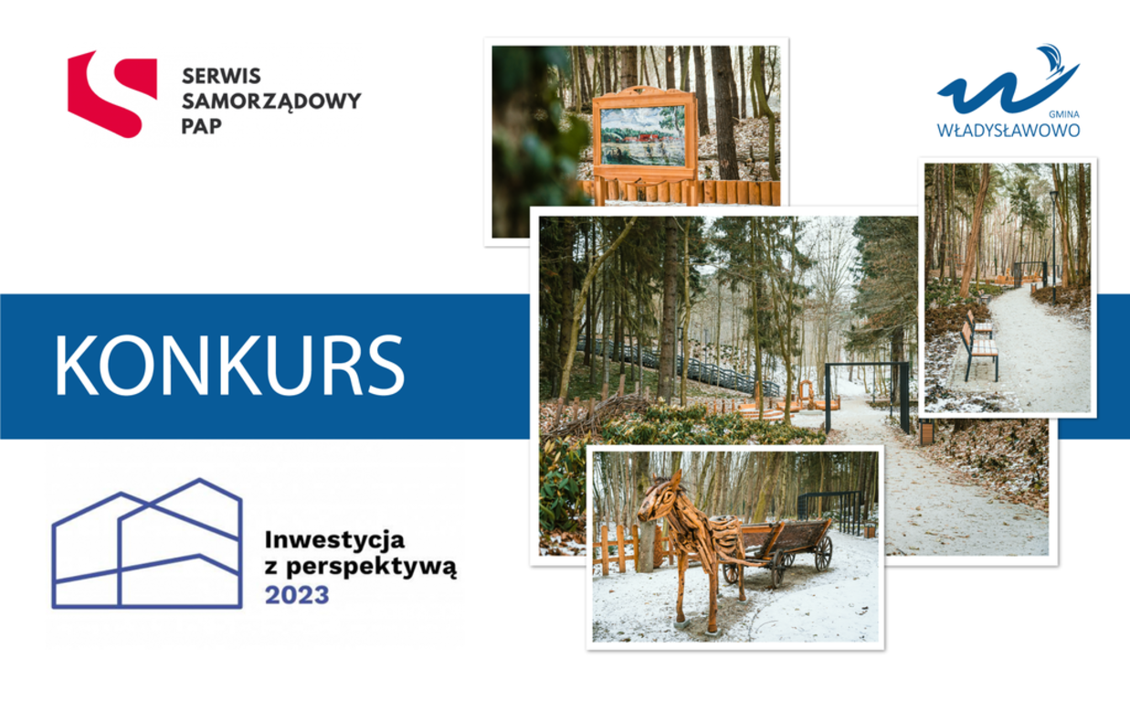 Park Miejski we Władysławowie w konkursie Inwestycja z perspektywą - baner