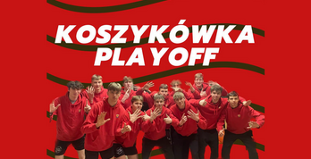 Koszykówka Playoff - baner