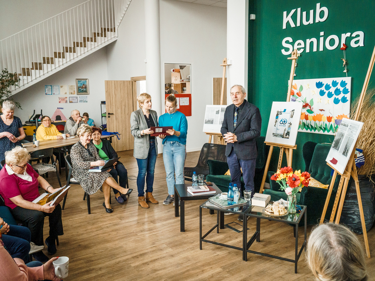 Klub Seniora - spotkanie z Panem Romanem Kużel - zdjęcie 1