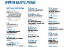 Czerwiec w Gminie Władysławowo - plakat