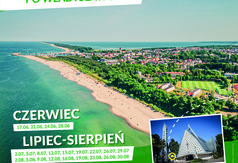 Bezpłatne Spacery z Przewodnikiem po Władysławowie - plakat