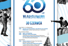 Obchody 60-lecia praw miejskich Władysławowa - plakat