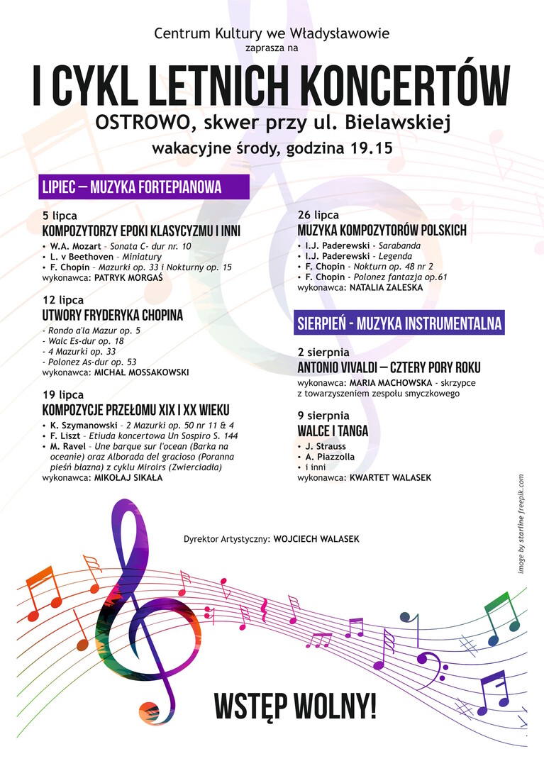I Cykl Letnich Koncertów w Ostrowie 2023