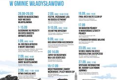 Wrzesień 2023 w Gminie Władysławowo - plakat