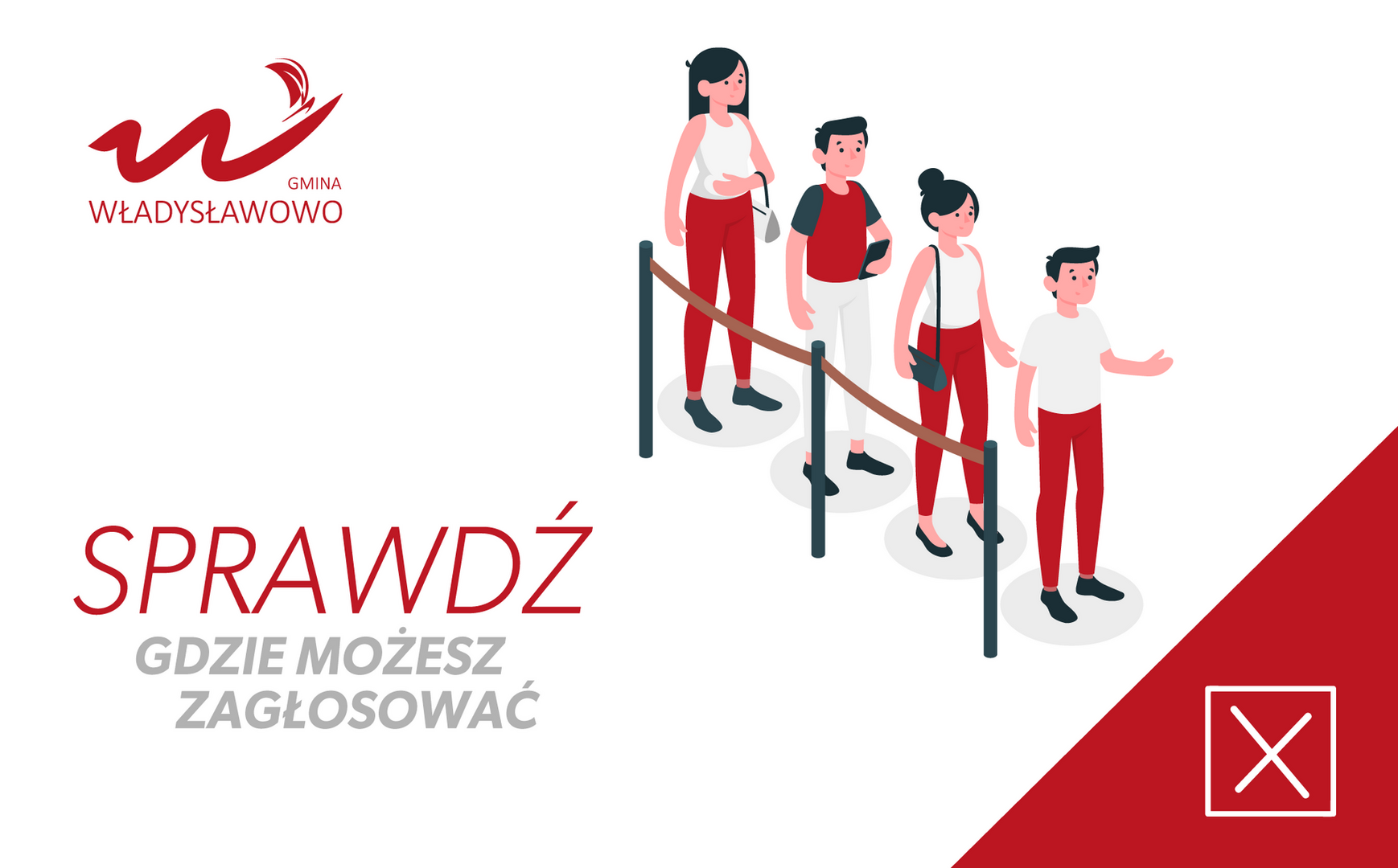 Mieszańcu sprawdź gdzie jest twój lokal wyborczy - baner