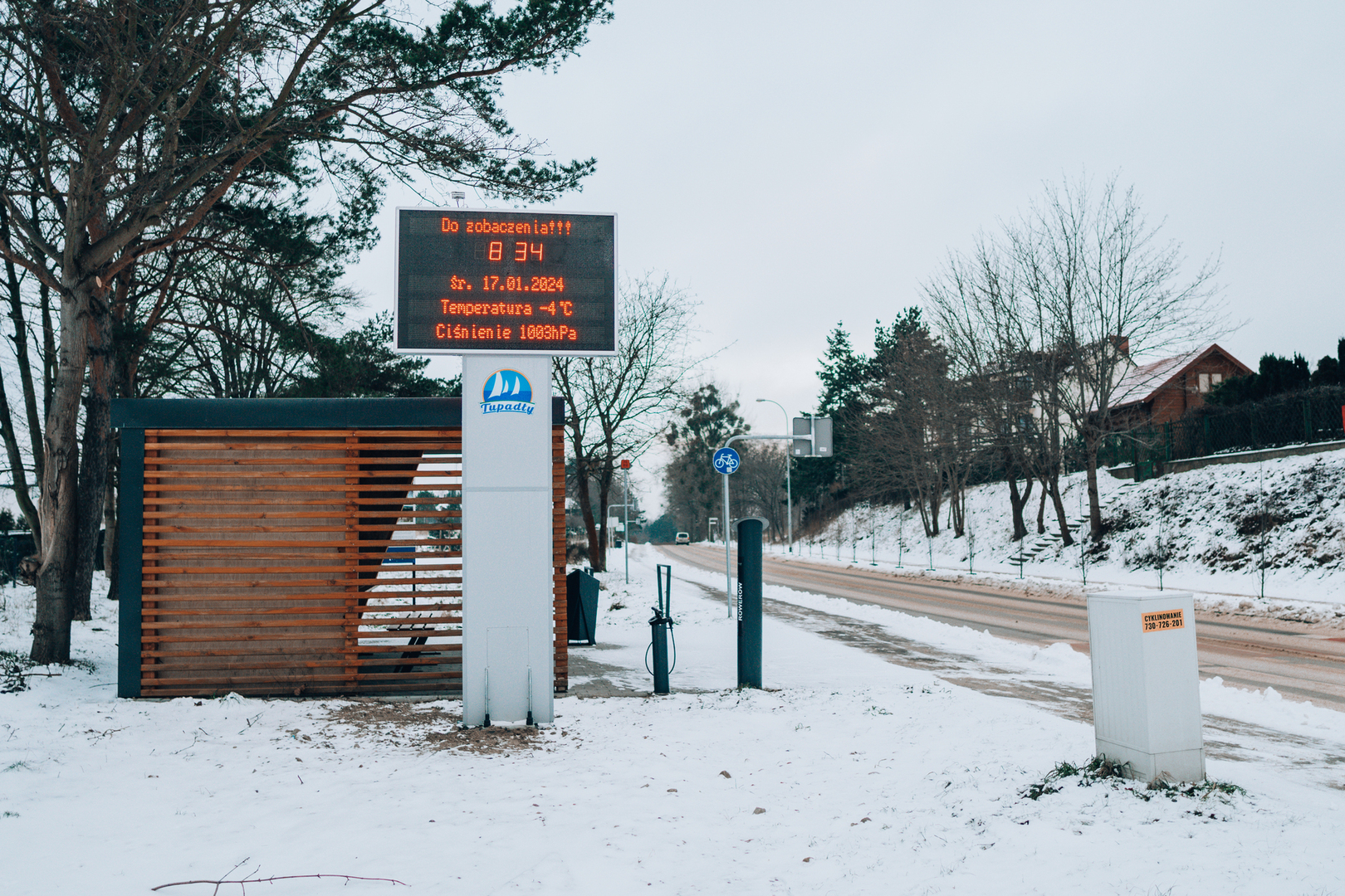 Stacja meteorologiczna w Tupadłach - zdjęcie
