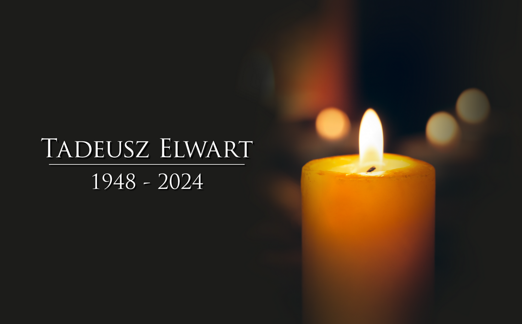 Zmarł Tadeusz Elwart - baner