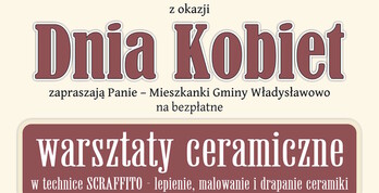 Bezpłatne warsztaty ceramiczne z okazji Dnia Kobiet - Władysławowo 2024