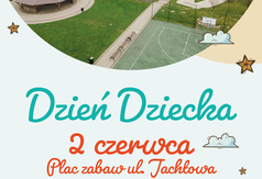 Dzień Dziecka na osiedlu Cetniewo - plakat