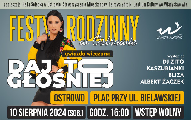Festyn Rodzinny w Ostrowie 2024 - Daj To Głośniej