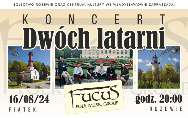 Koncert Dwóch Latarni, Fucus, Rozewie 2024