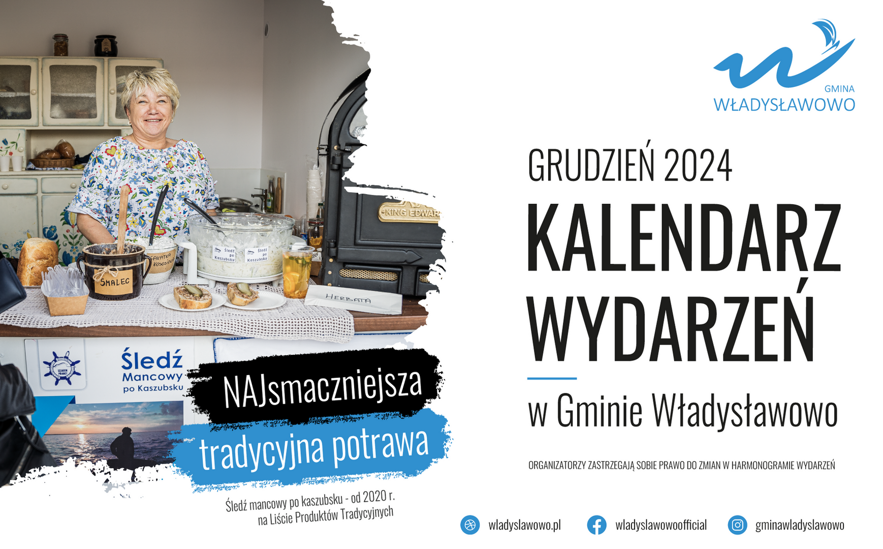 Grudzień w gminie Władysławowo - baner