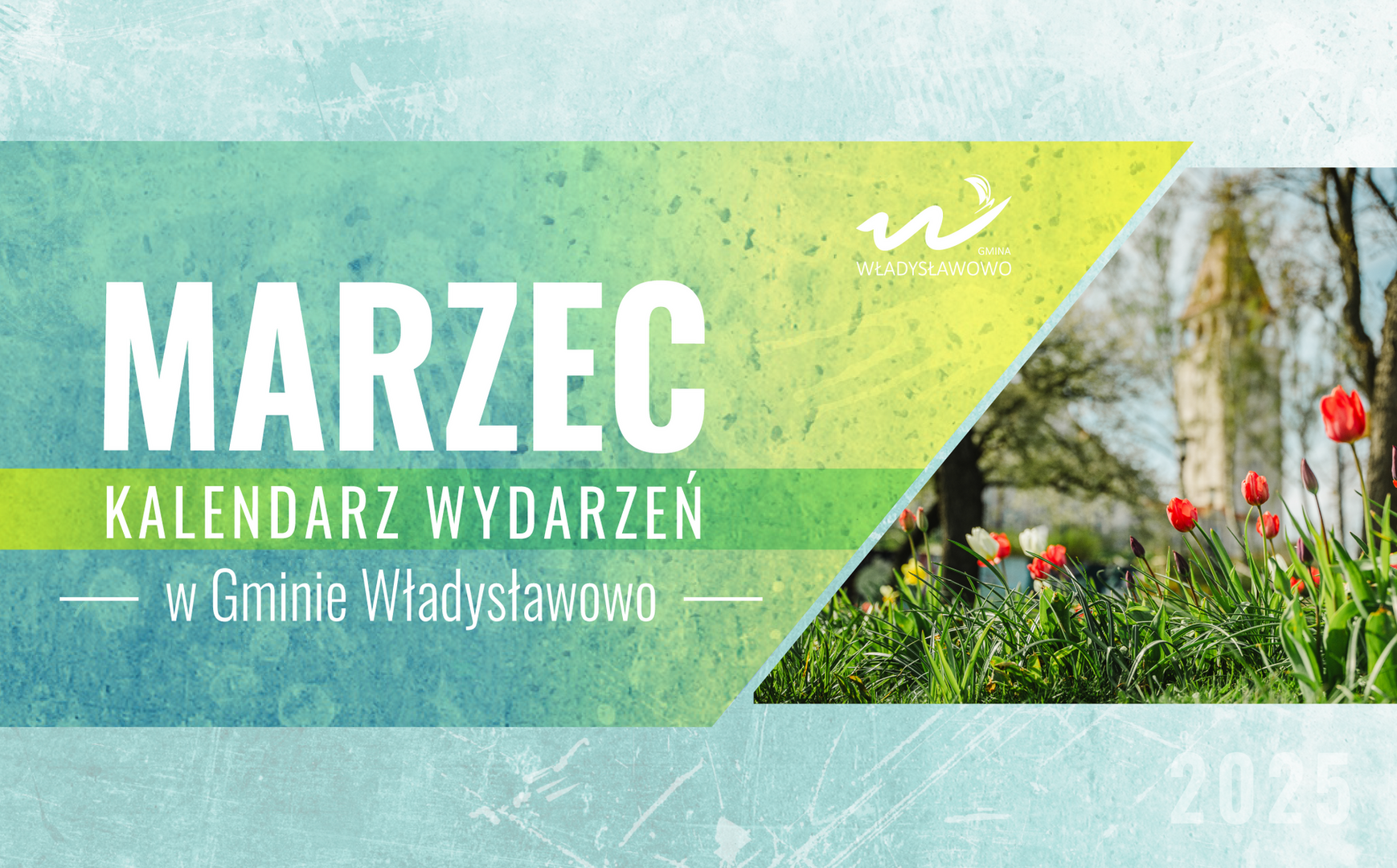 Marzec w Gminie Władysławowo - baner