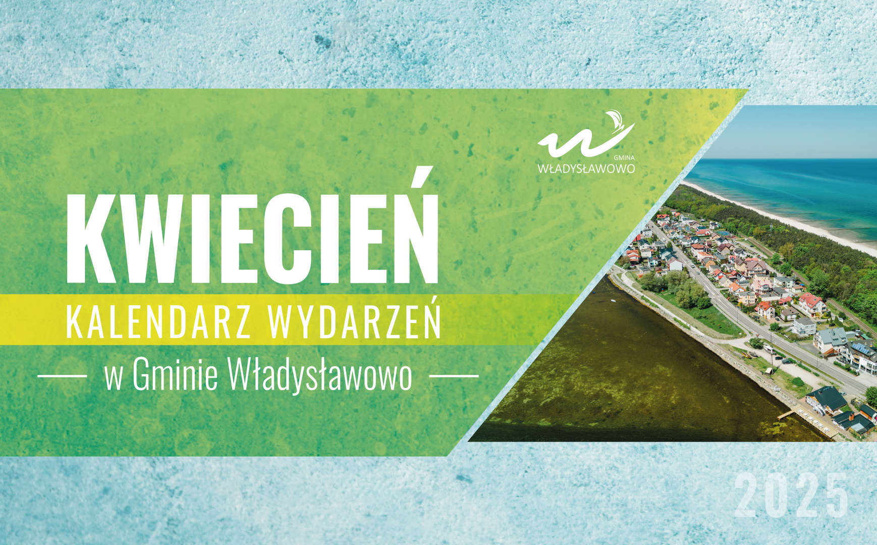 Kwiecień w Gminie Władysławowo - baner