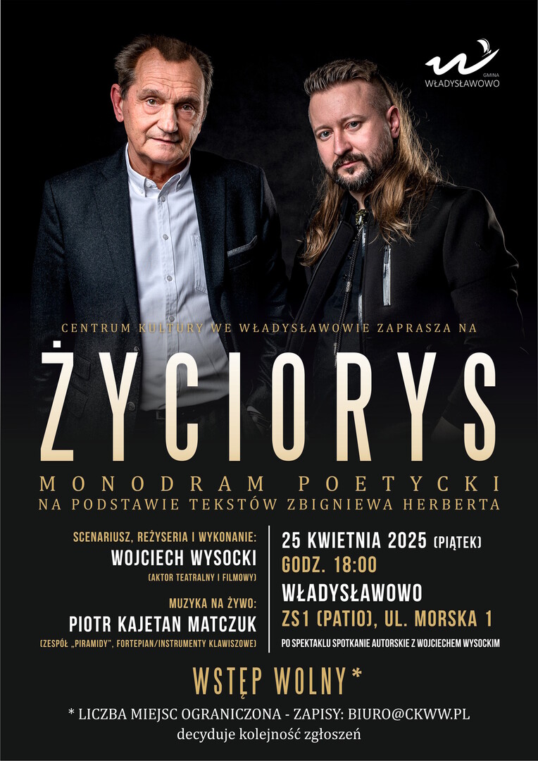 Monodram Życiorys - Władysławowo 25/04/25