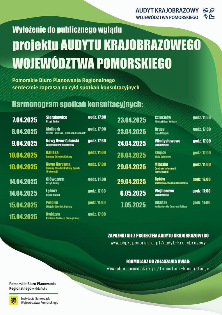 Spotkanie konsultacyjne - Audyt Krajobrazowy