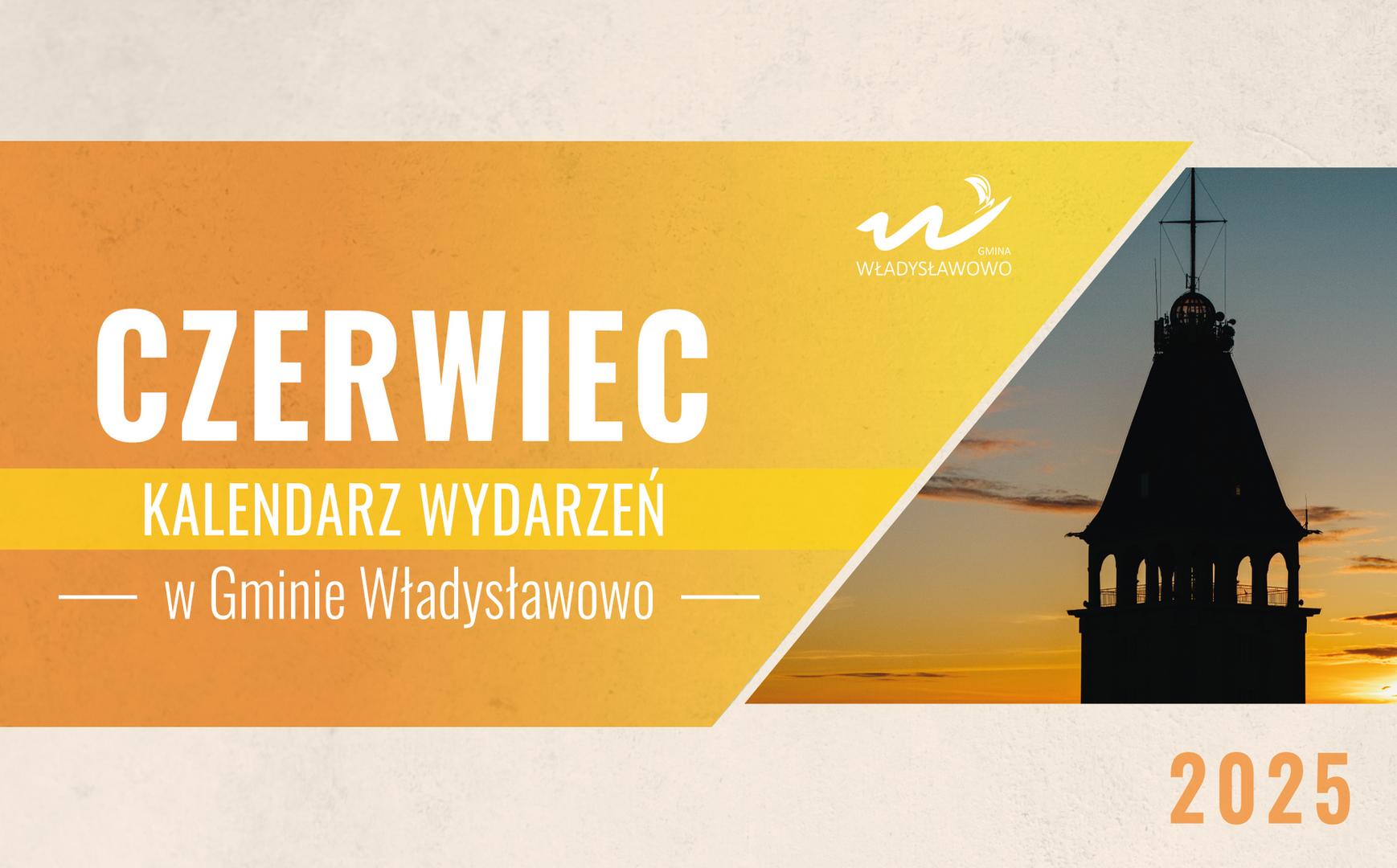 Czerwiec w Gminie Władysławowo - baner