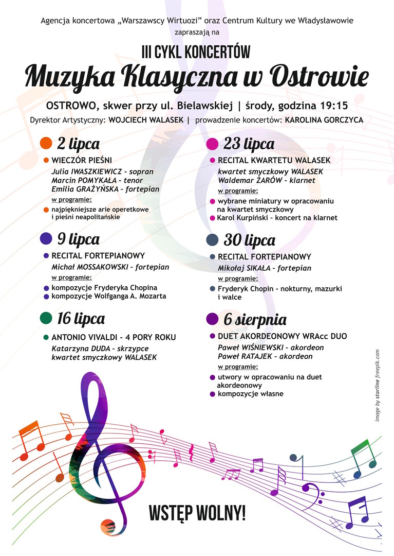 III Cykl Koncertów Muzyka Klasyczna w Ostrowie , 2025