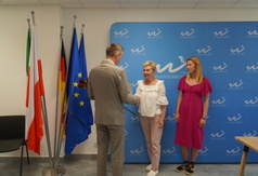 Panie Barbara Krygier i Weronika Stuczyńska z Torunia