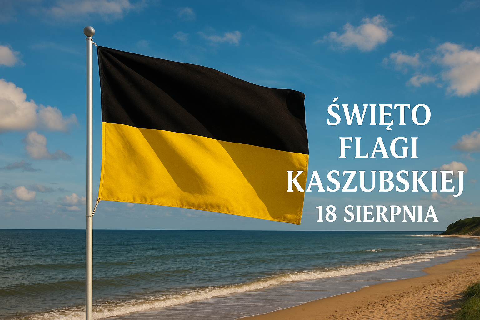 grafika z flagą