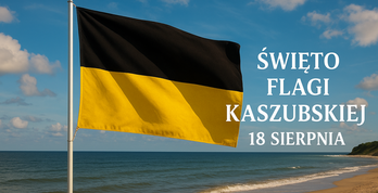 grafika z flagą