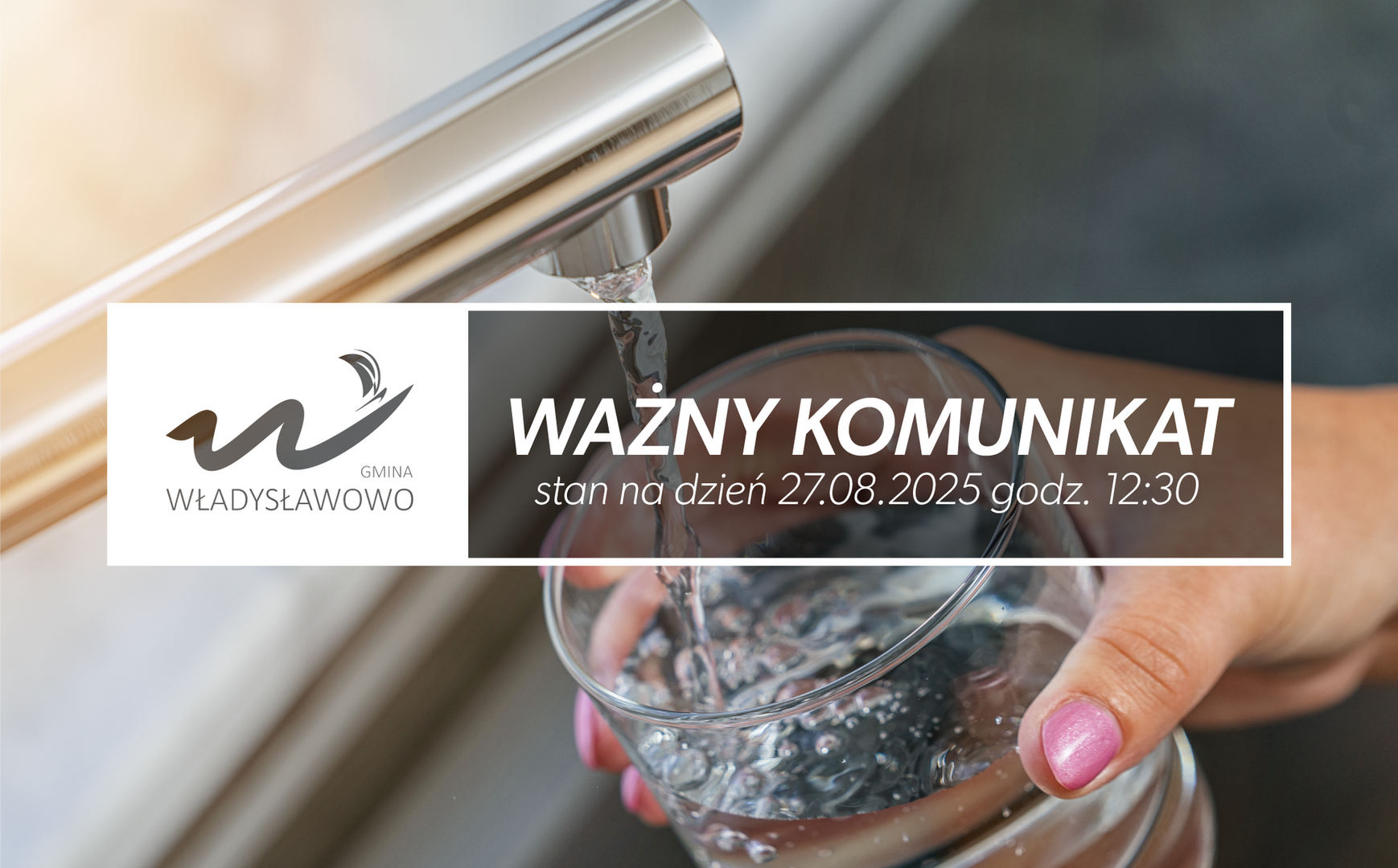 Aktualizacja! Punkty odbioru wody - baner