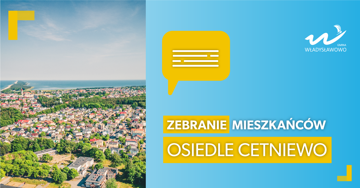 Spotkanie mieszkańców osiedla Cetniewo