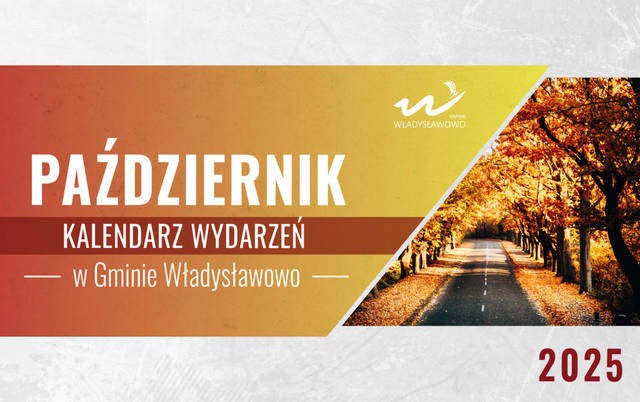 Październik w Gminie Władysławowo - baner