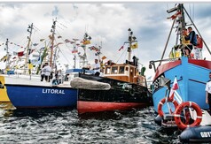 fot. A. Otrombka. Franuś podczas pielgrzymki rybackiej do Pucka 29.06.2013 r.