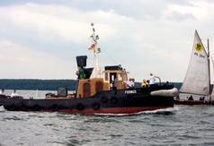 fot. A. Otrombka. Franuś podczas pielgrzymki rybackiej do Pucka 29.06.2013 r.