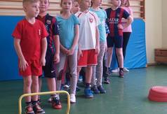 Zajęcia sportowe w SP w Jastrzębiej Górze