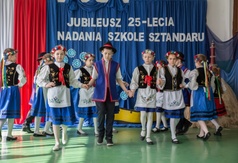 Obchody 25-lecia nadania sztandaru SP w Jastrzębiej Górze