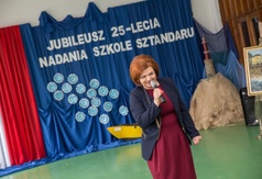 Obchody 25-lecia nadania sztandaru SP w Jastrzębiej Górze