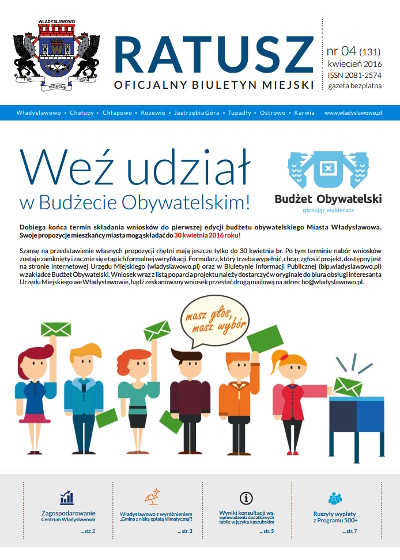 Ratusz kwiecień - okładka