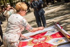 Uroczystości poświęcenia sztandaru Związku Piłsudczyków RP