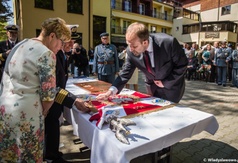 Uroczystości poświęcenia sztandaru Związku Piłsudczyków RP