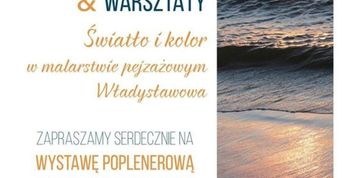 Plener malarski i warsztaty - plakat