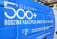 Bus 500plus we Władysławowie