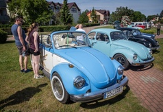 Pokaz VW na Alei Gwiazd Sportu we Władysławowie